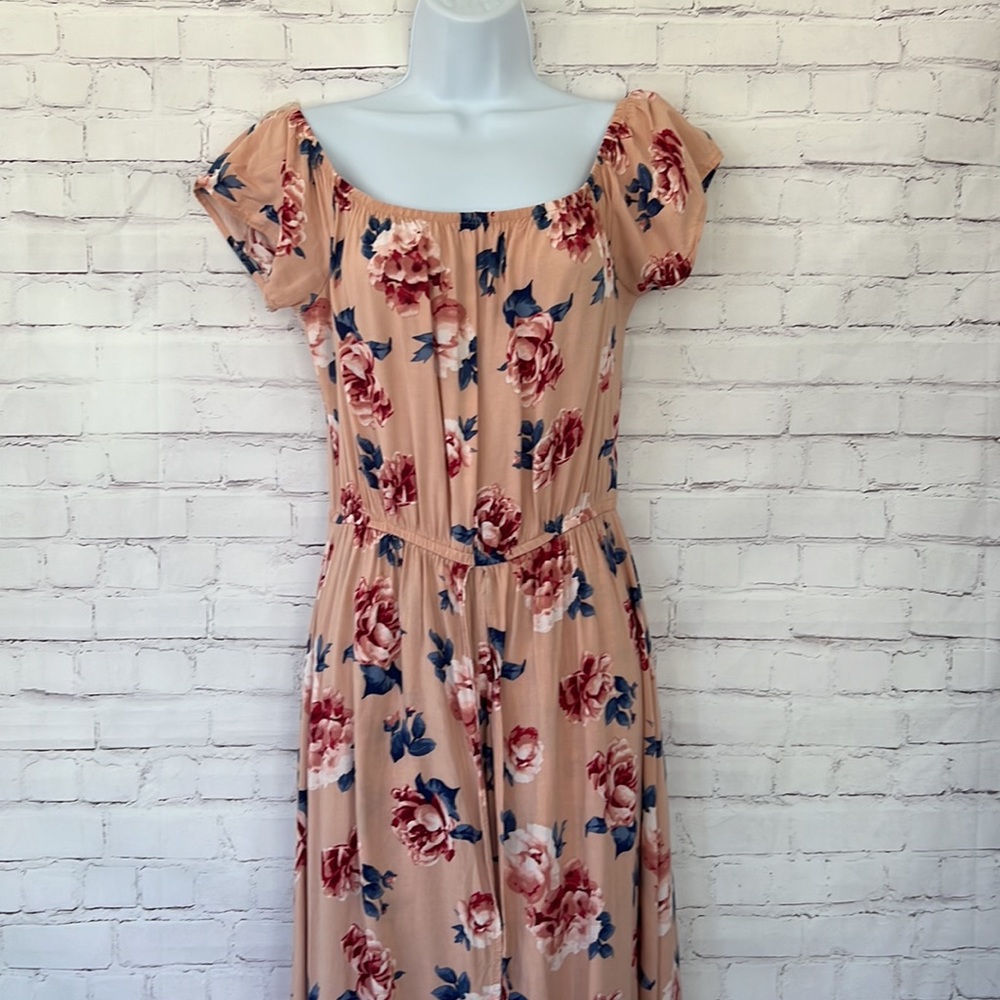 Charlotte Russe floral bohemian romper - Picture 3 of 10